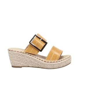 Vintage Havana Tan Wedge Sandals